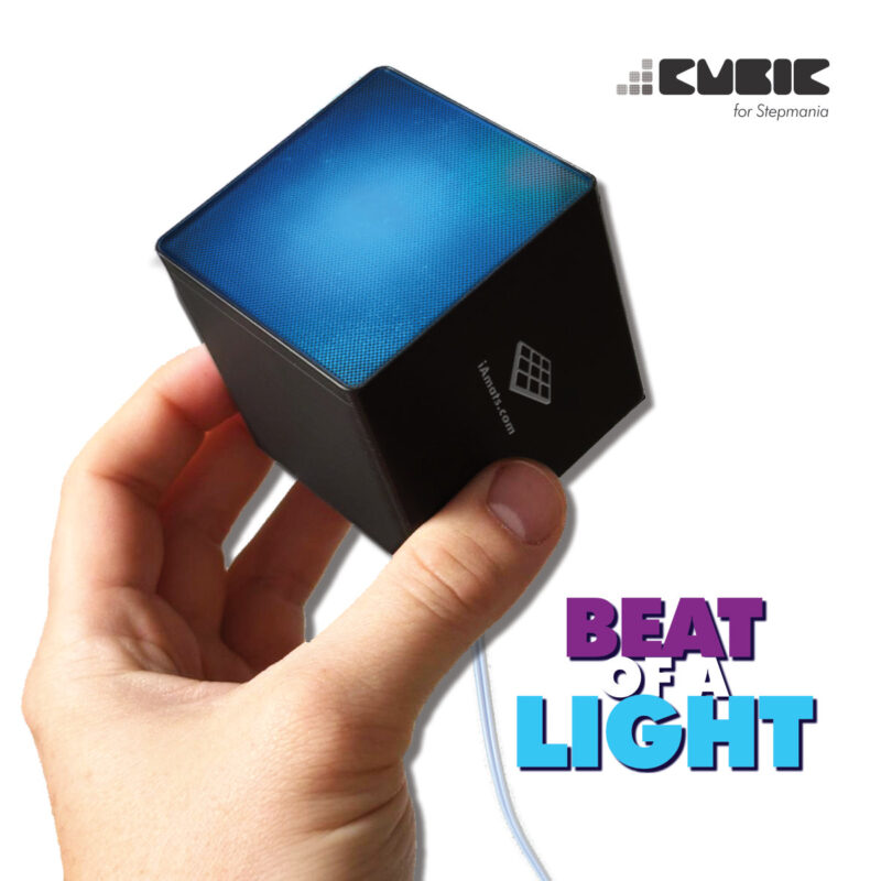 LTEK CUBIC Light Equalizer for dance interactive mats to make colorful party