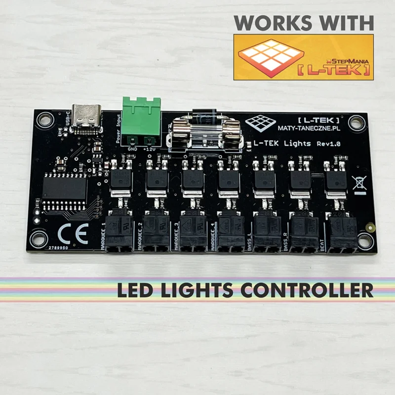 USB LTEK Lights Board
