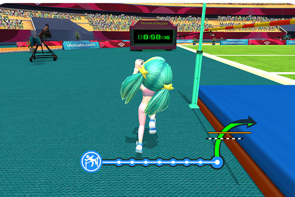 High Jump – athletics game for the L-TEK Next Level Gaming Mat