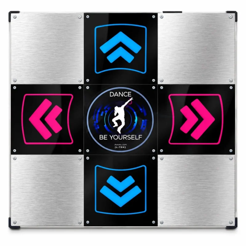 L-TEK メタルブラック — PCおよびStepMania用ハードDDRパッド | iAmats