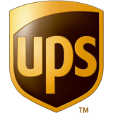 ups_logo - Interactive Mats L-TEK UPS logo: gold shield with brown interior and the letters 'UPS' in gold